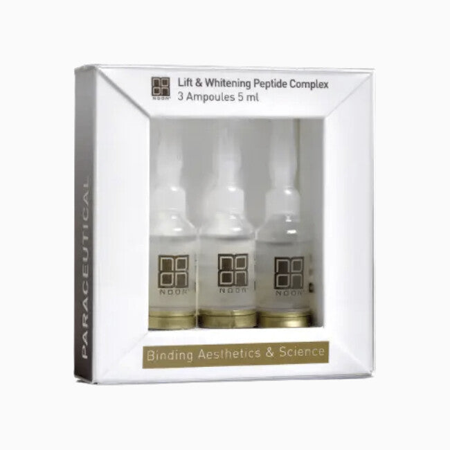 NOON Aesthetics ™ Lift & Whitening Peptide Complex ampulės, 3x5ml